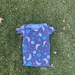 Little Sleepies To the Moon & Back Pajama TOP ONLY